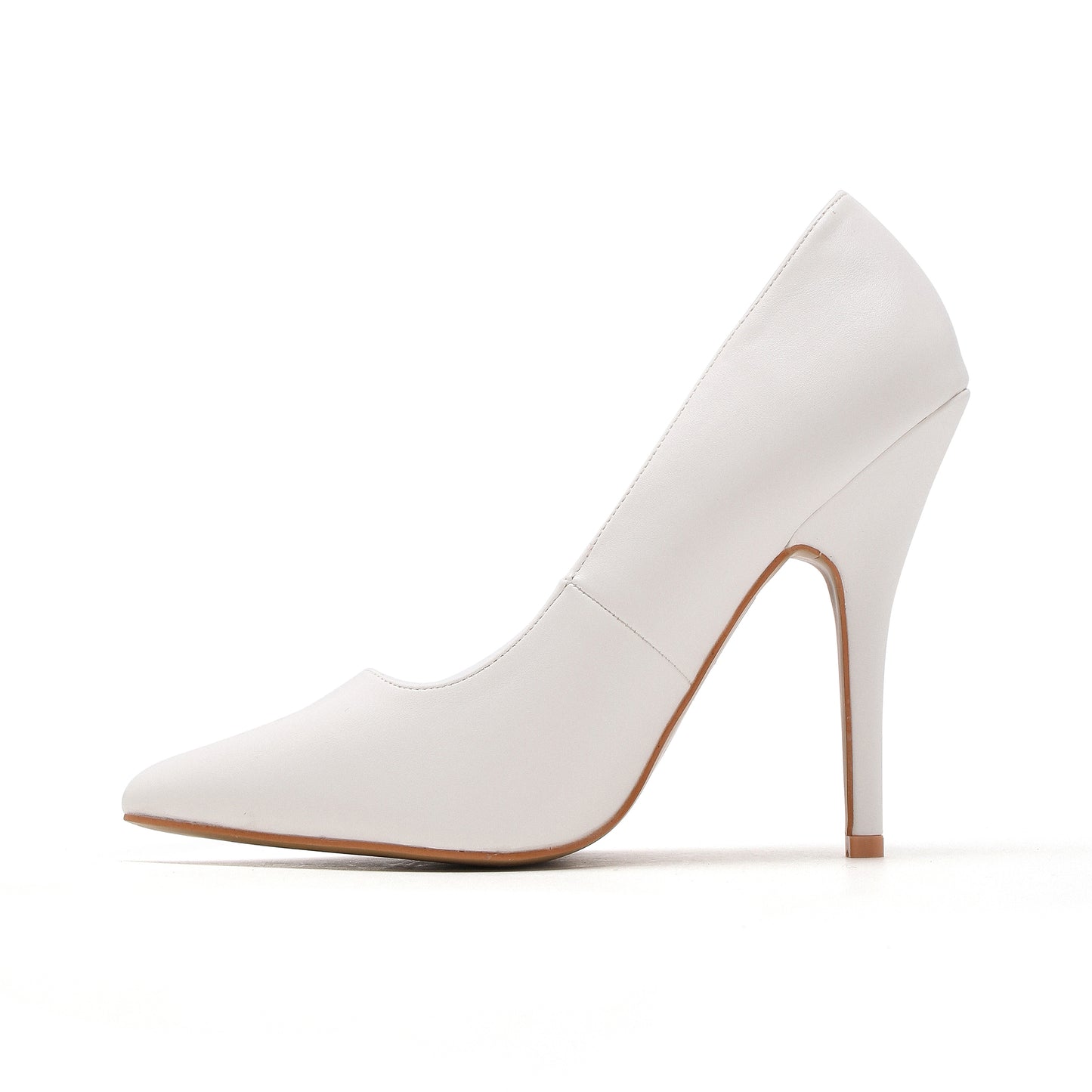 Womens Stiletto High Heel Pointed Toe Pumps Ladies Party Wedding Bridal Occasion Heeled Court Shoes