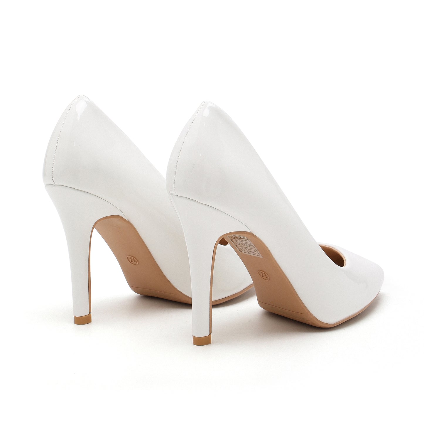 Womens Stiletto High Heel Pointed Toe Pumps Ladies Party Wedding Bridal Occasion Heeled Court Shoes