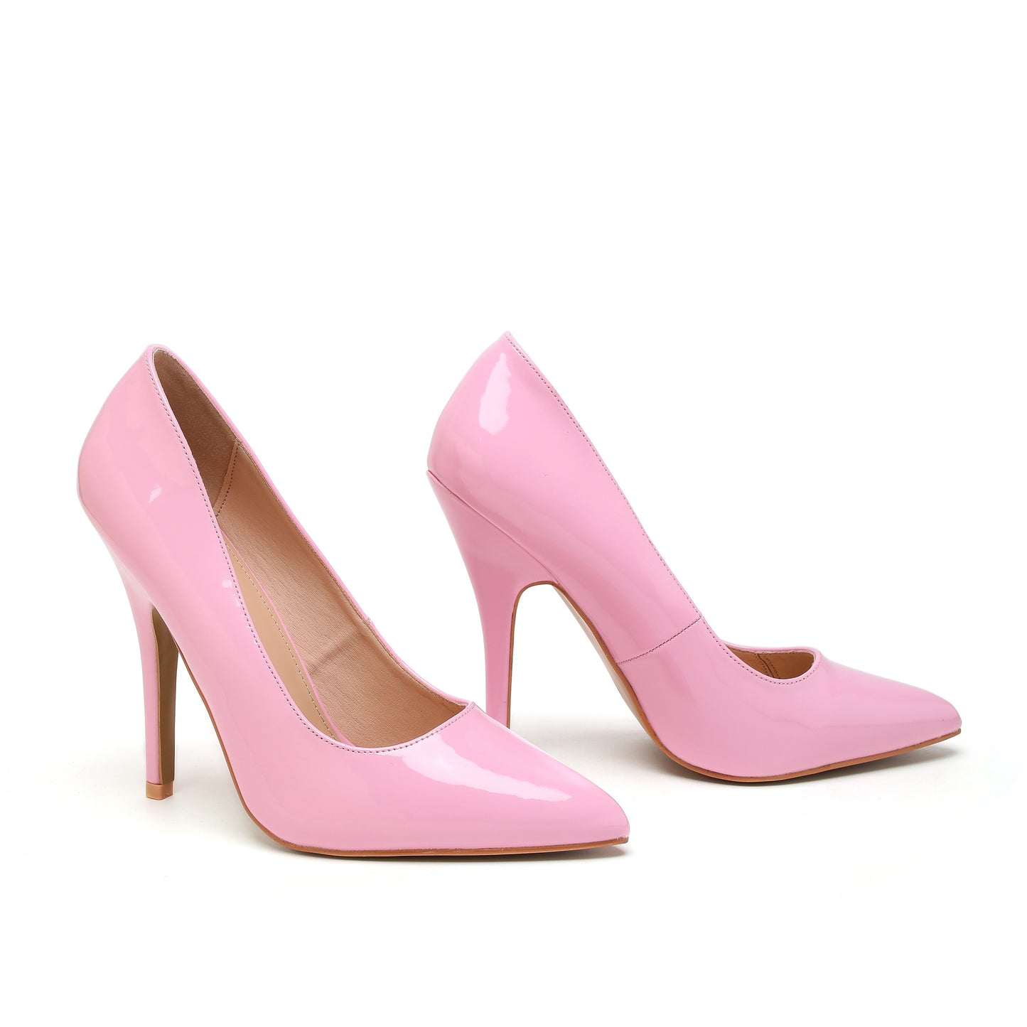 Womens Stiletto High Heel Pointed Toe Pumps Ladies Party Wedding Bridal Occasion Heeled Court Shoes