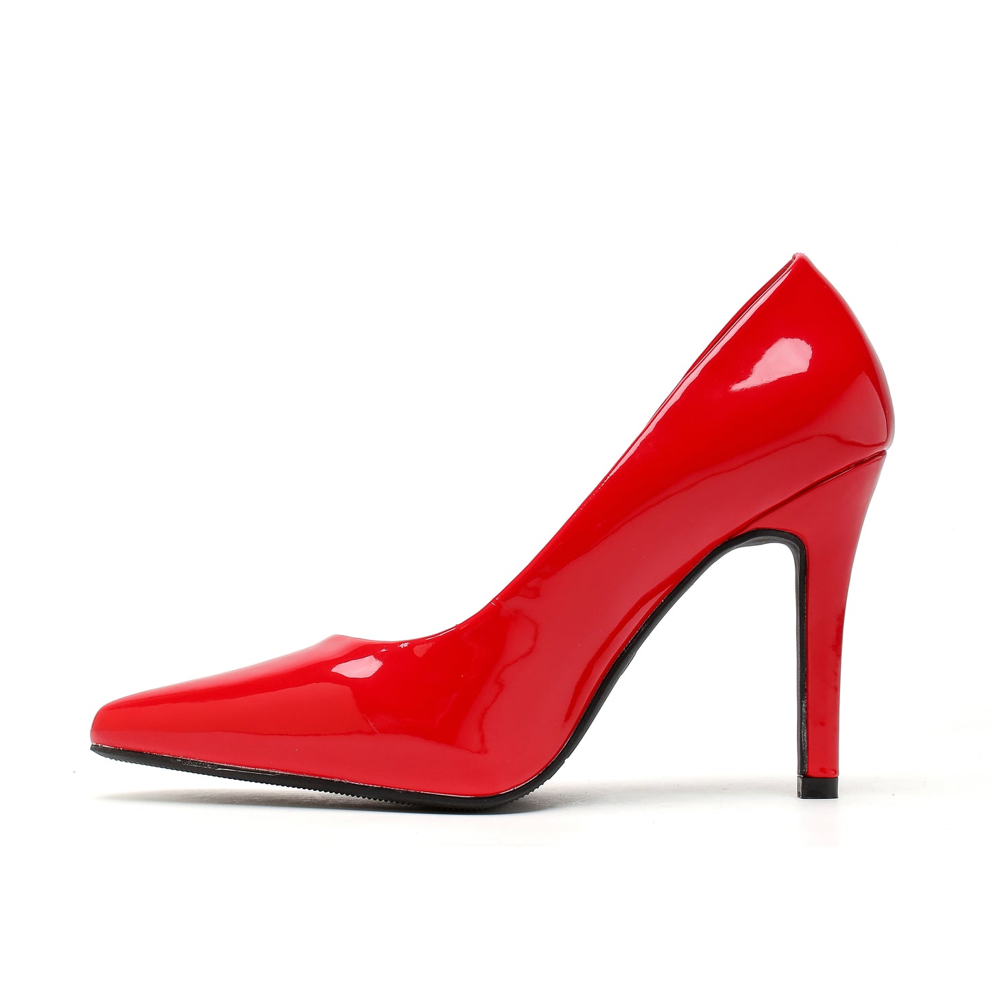 Womens Stiletto High Heel Pointed Toe Pumps Ladies Party Wedding Bridal Occasion Heeled Court Shoes