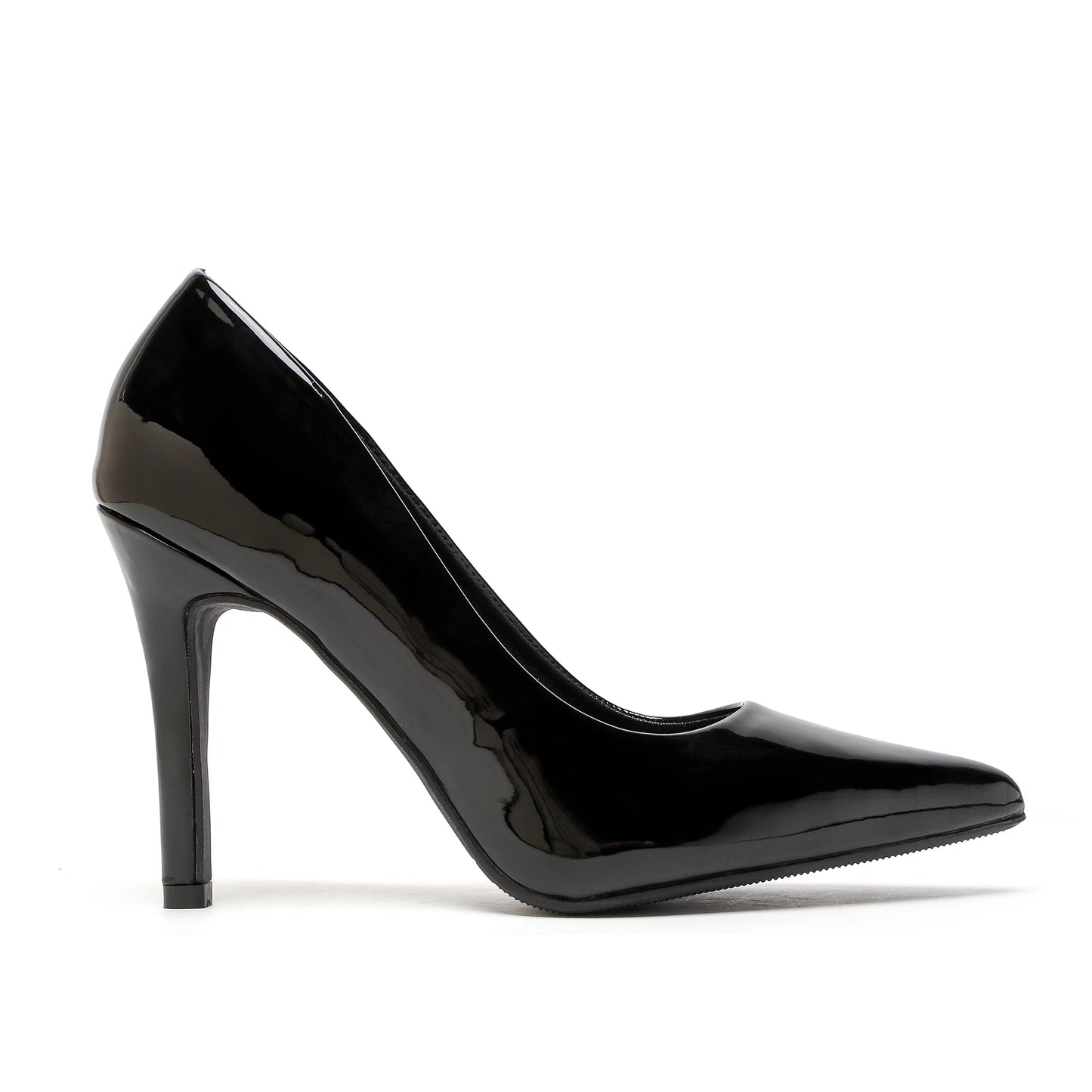 Womens Stiletto High Heel Pointed Toe Pumps Ladies Party Wedding Bridal Occasion Heeled Court Shoes