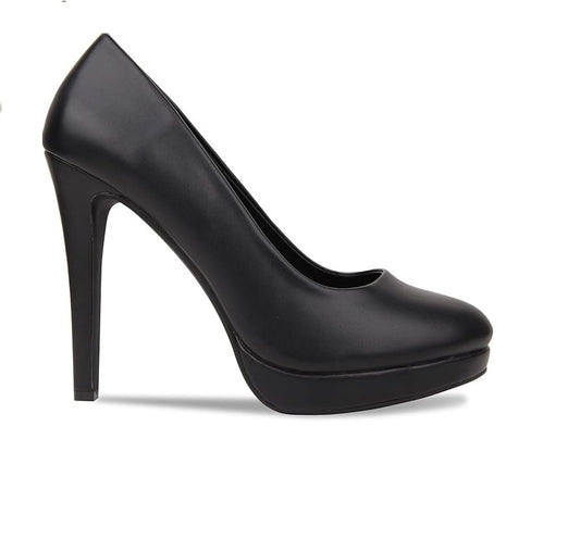 New Mens Womens Drag Queen Cross Dresser HIGH Heel Round Toe Court Shoes