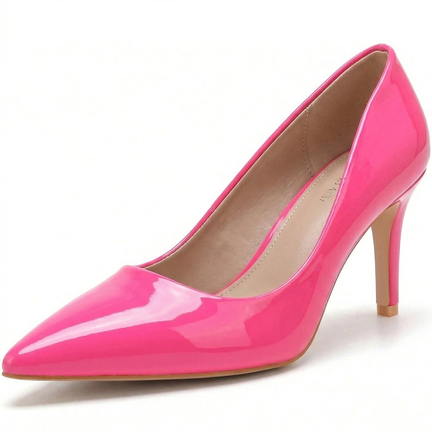 Women’s Low Heel Court Shoes Elegant Pointed Toe Mid Heel Pumps for Office, Work, Wedding & Formal Wear Comfort Shoes UK
