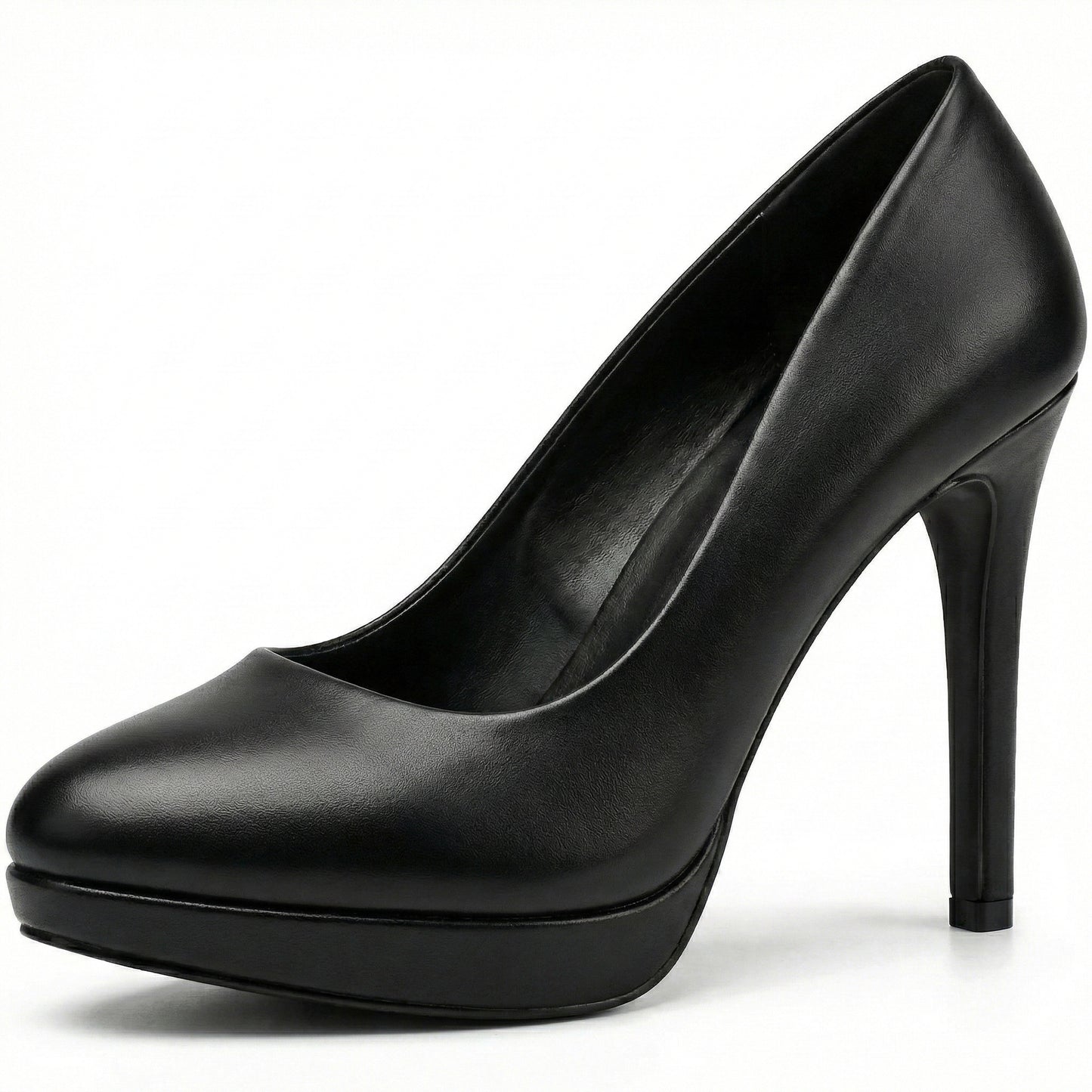 New Mens Womens Drag Queen Cross Dresser HIGH Heel Round Toe Court Shoes