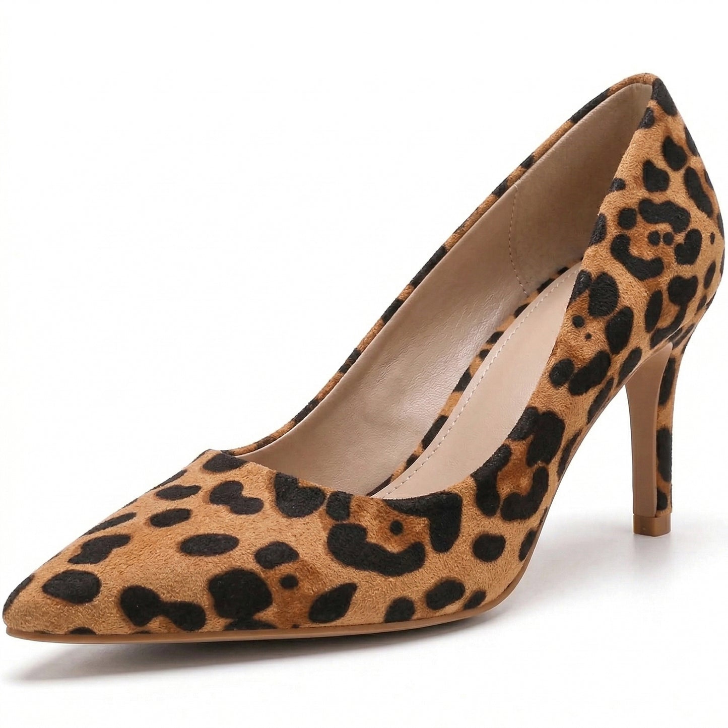 Women’s Low Heel Court Shoes Elegant Pointed Toe Mid Heel Pumps for Office, Work, Wedding & Formal Wear Comfort Shoes UK