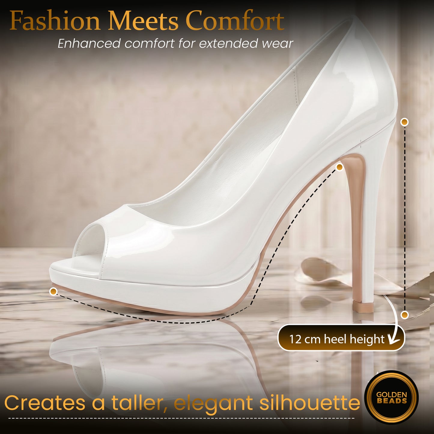 Mens Womens Drag Queen Cross Dresser HIGH Heel PEEP Toe Court Shoes