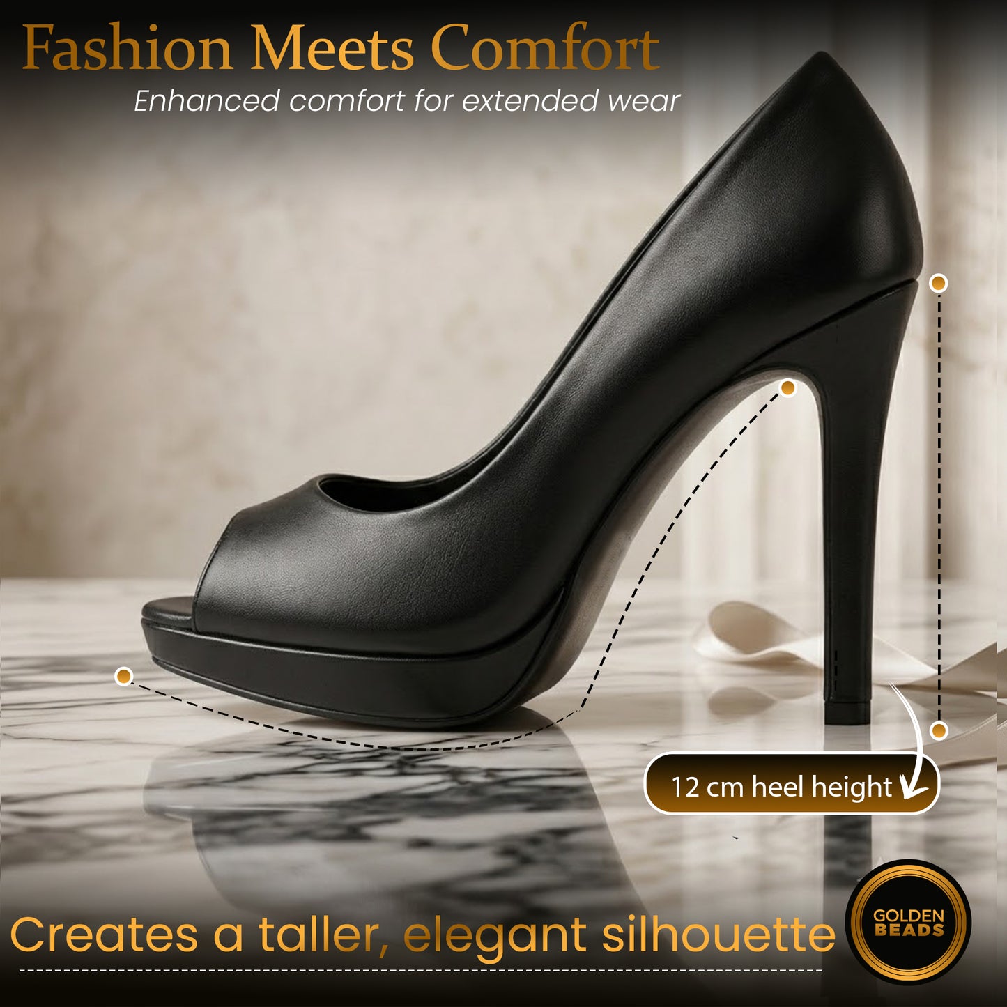 Mens Womens Drag Queen Cross Dresser HIGH Heel PEEP Toe Court Shoes