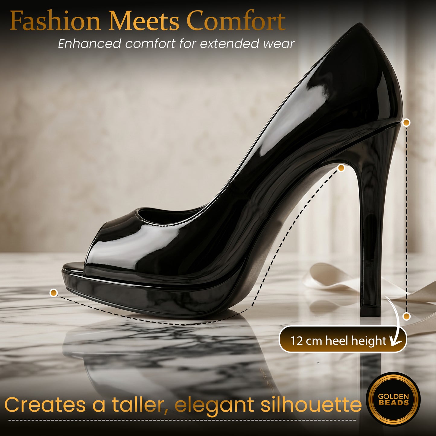 Mens Womens Drag Queen Cross Dresser HIGH Heel PEEP Toe Court Shoes