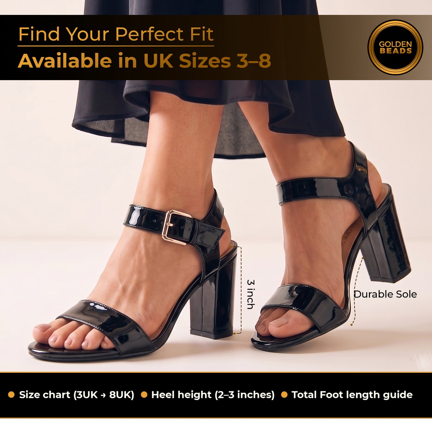 Women Party and casual Low MID Heel Block Peep Toe Ladies Ankle Strap Party Strappy ladies Sandals