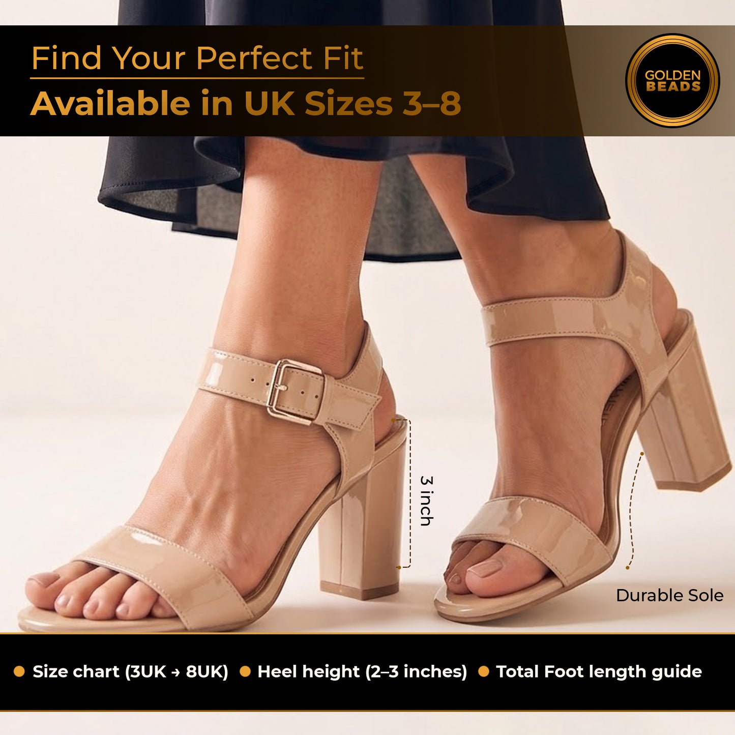Women Party and casual Low MID Heel Block Peep Toe Ladies Ankle Strap Party Strappy ladies Sandals