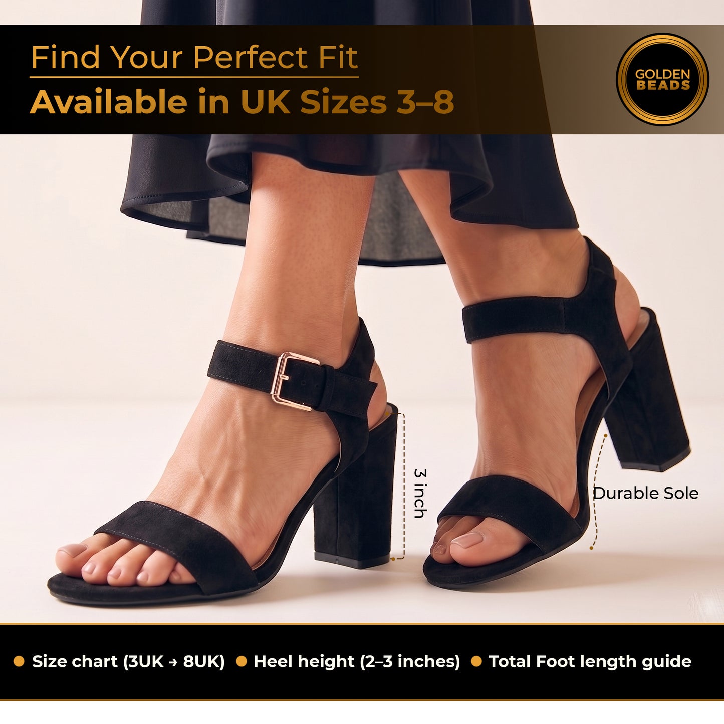 Women Party and casual Low MID Heel Block Peep Toe Ladies Ankle Strap Party Strappy ladies Sandals