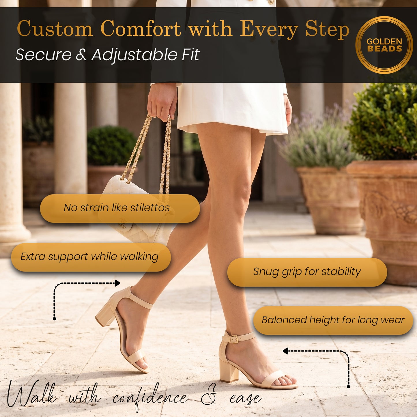 Ladies Womens Low Mid Heel Block Peep Toe Ladies Ankle Strap Party Strappy Sandals