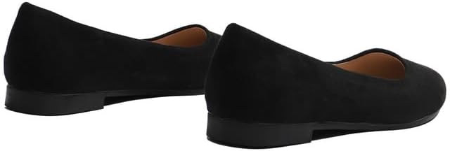 Ladies Ballet Flats Comfortable Work Shoes Slip-On Ballerina Pumps Every day Wear Casual Closed Toe Shoes UK Sizes 3-8