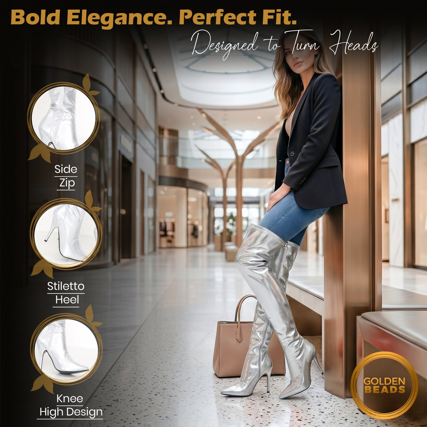New Women Ladies Thigh High Over The Knee High Heel Stretch Boots