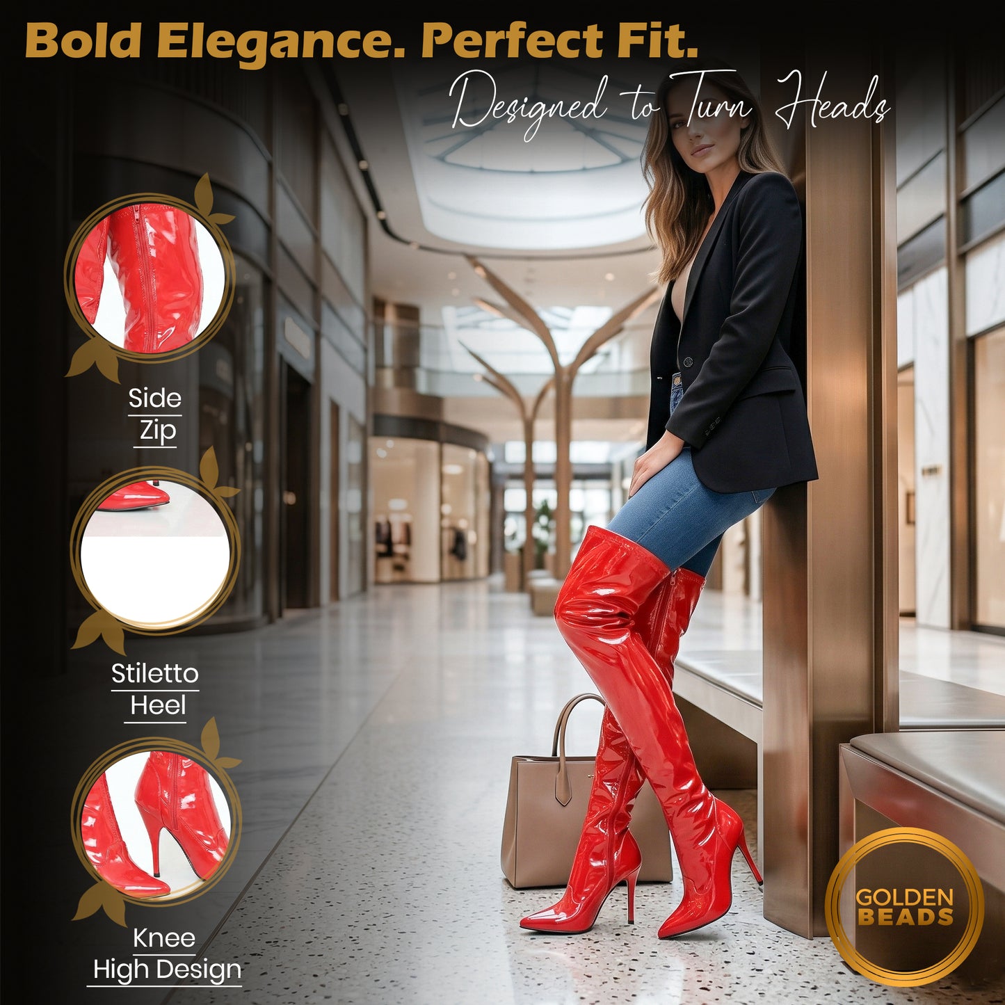 New Women Ladies Thigh High Over The Knee High Heel Stretch Boots