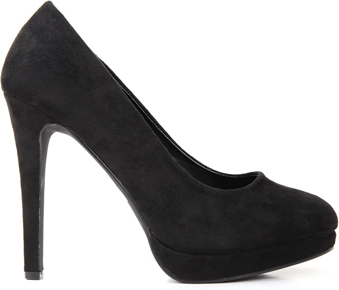 New Mens Womens Drag Queen Cross Dresser HIGH Heel Round Toe Court Shoes