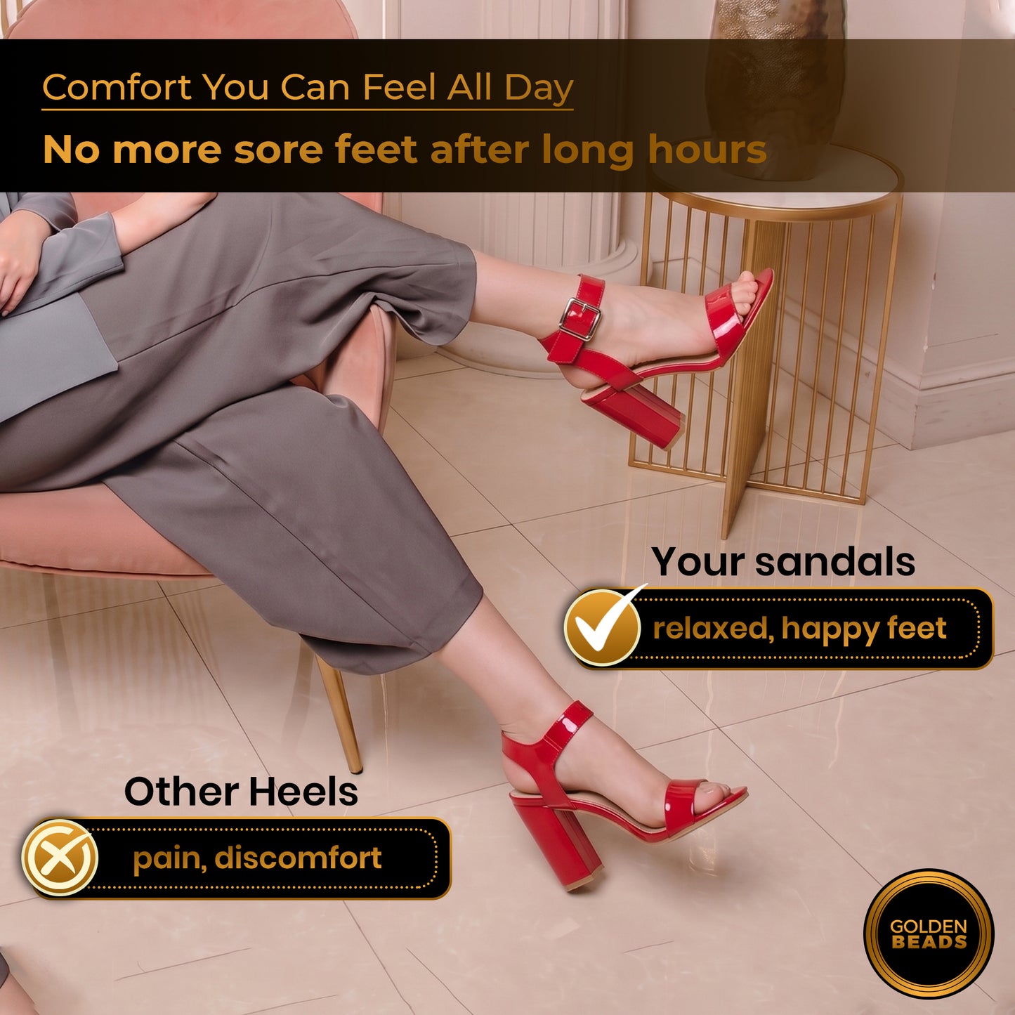 Women Party and casual Low MID Heel Block Peep Toe Ladies Ankle Strap Party Strappy ladies Sandals