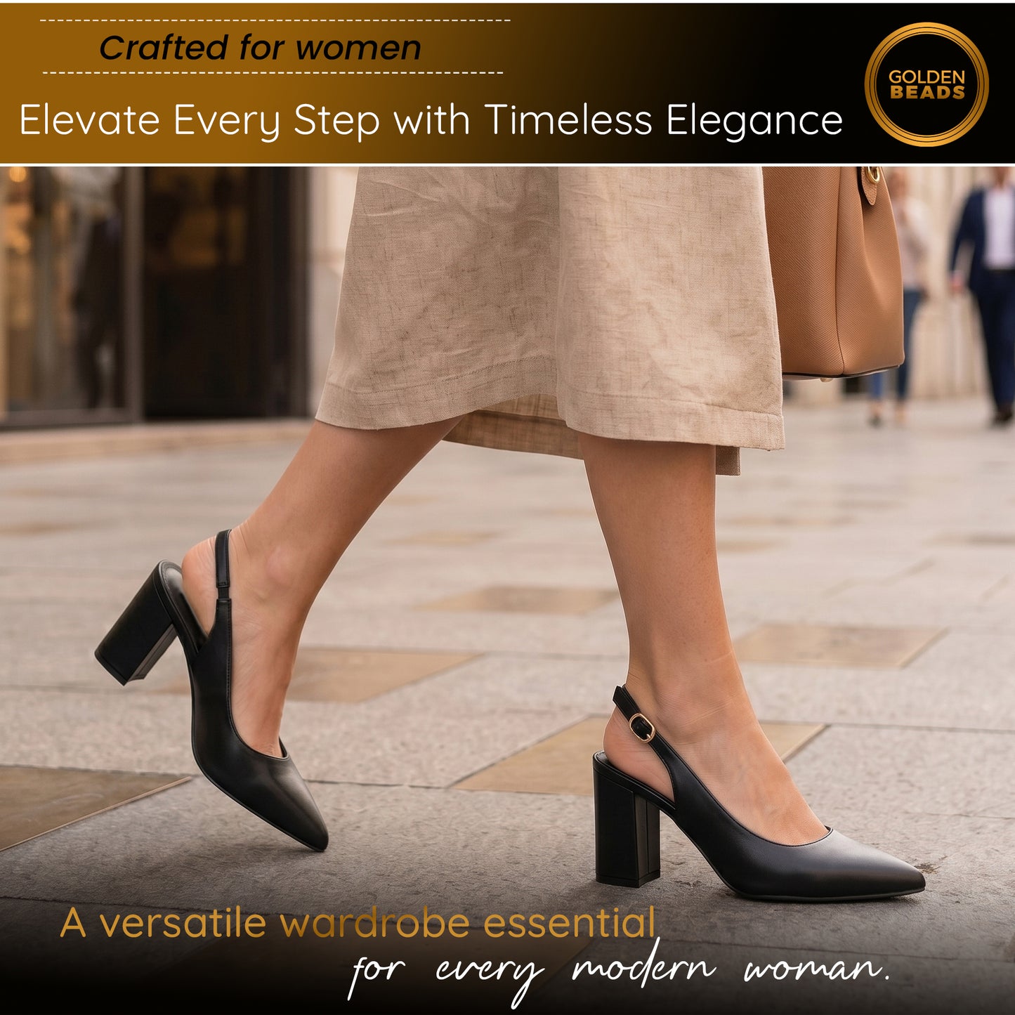 Women’s Elegant Pointed Toe Court Shoes Ankle Strap Chunky Heels, Block Heel Sandals Pumps for Wedding & Party UK Size 3-8