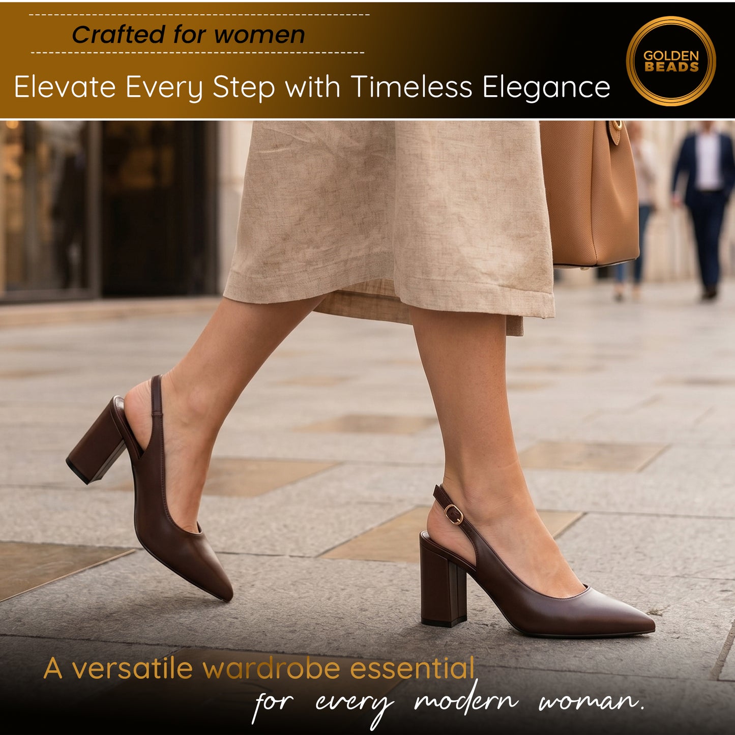 Women’s Elegant Pointed Toe Court Shoes Ankle Strap Chunky Heels, Block Heel Sandals Pumps for Wedding & Party UK Size 3-8