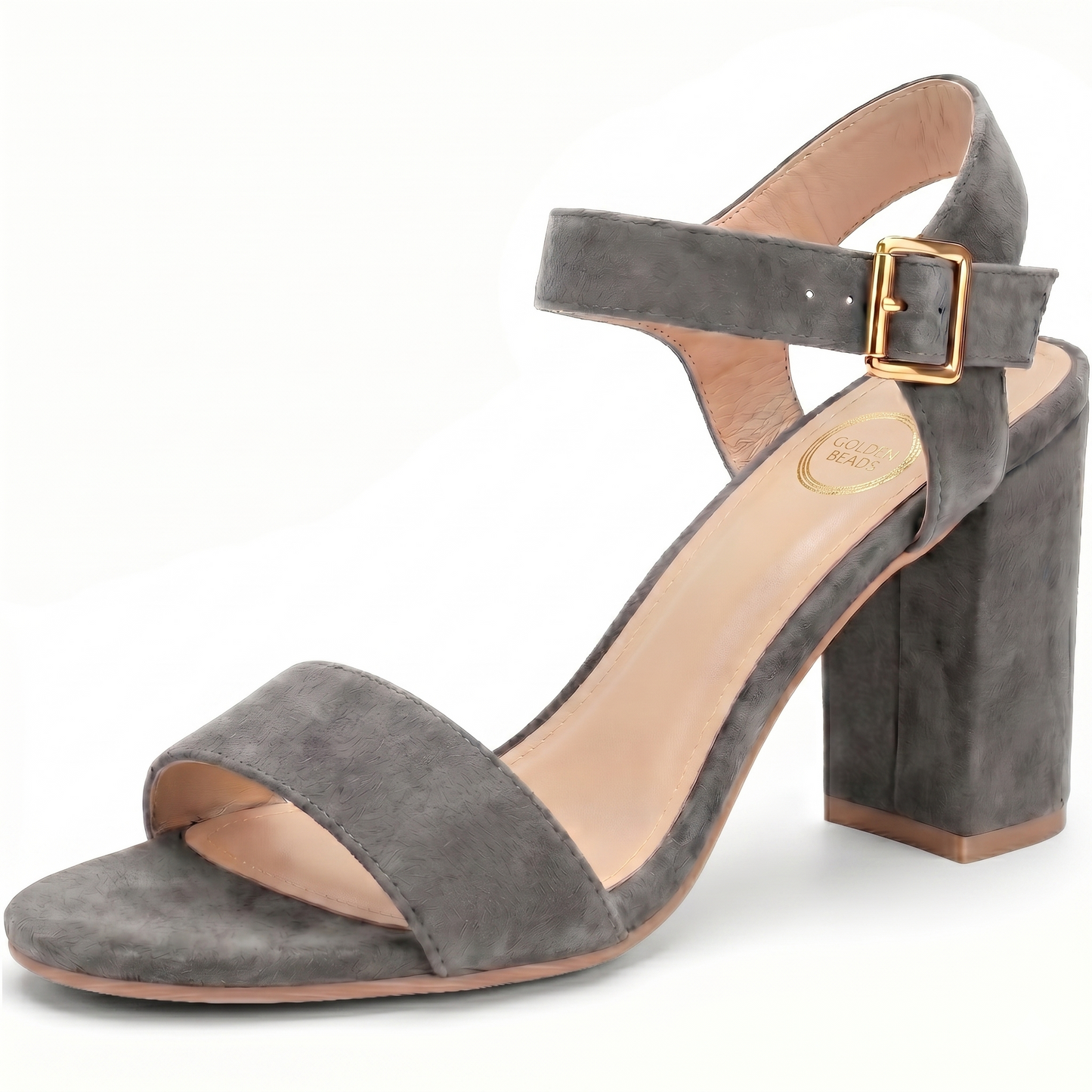 Women Party and casual Low MID Heel Block Peep Toe Ladies Ankle Strap Party Strappy ladies Sandals