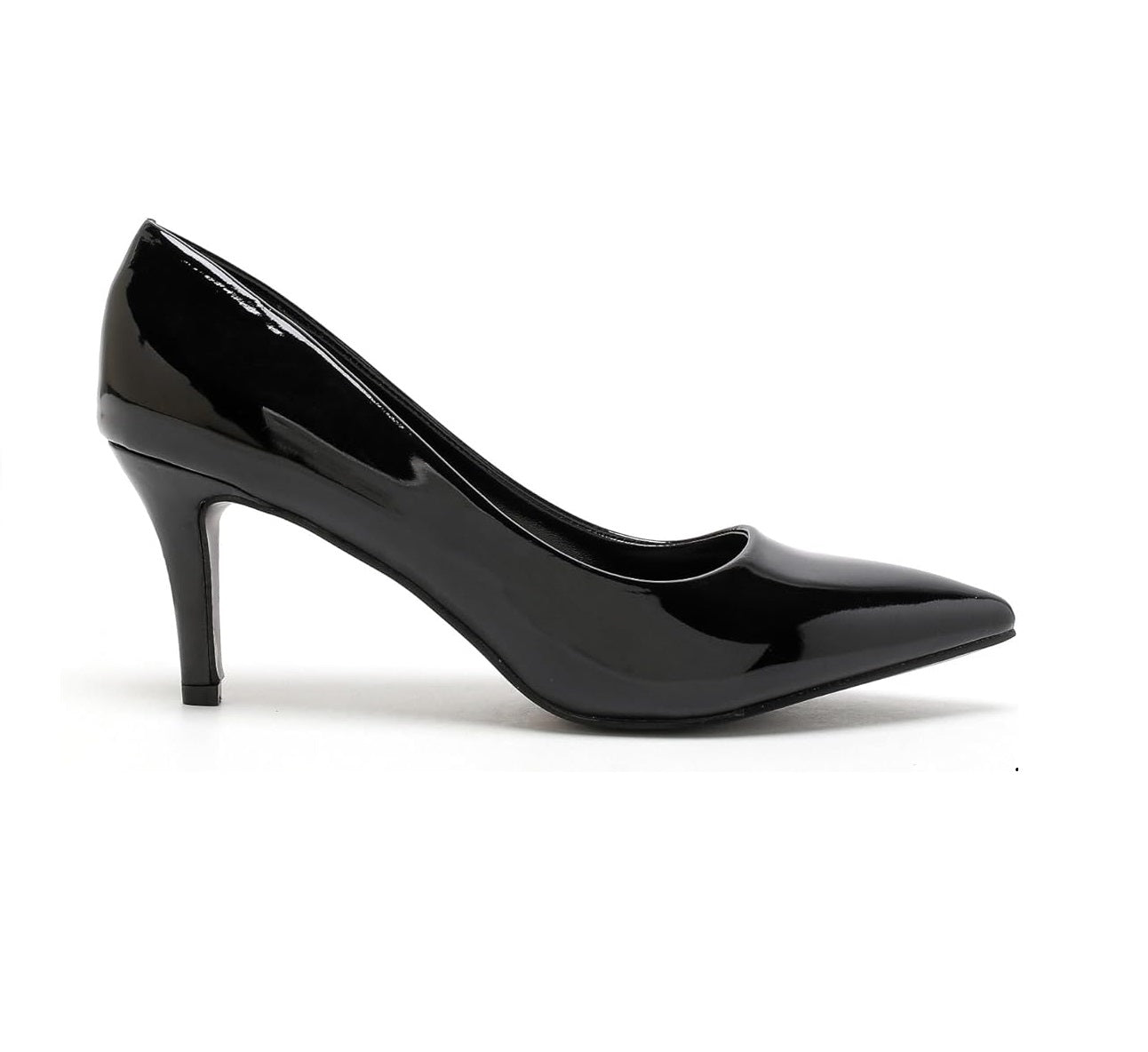Women’s Low Heel Court Shoes Elegant Pointed Toe Mid Heel Pumps for Office, Work, Wedding & Formal Wear Comfort Shoes UK